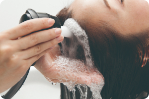 炭酸泉シャンプー